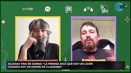 Iglesias tira de sorna: "La prensa dice que soy un ligón cuando soy un monje de clausura"