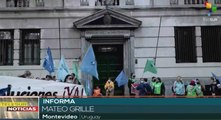 Movimientos sociales en Uruguay se movilizan contra la ignorancia gubernamental