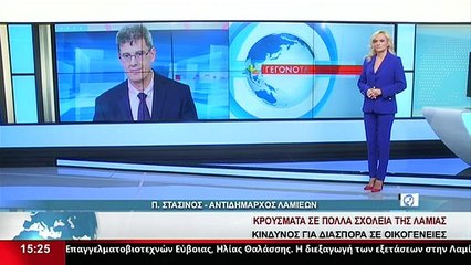 Ο Αντιδήμαρχος Λαμιέων, Π.Στασινός στο δελτίο του Star