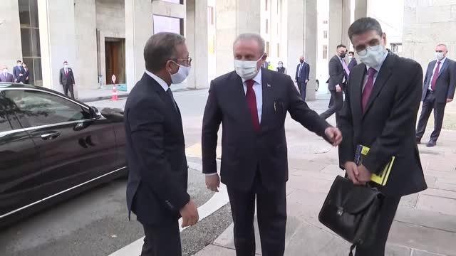 TBMM Başkanı Mustafa Şentop, Parlamentolar Arası Birlik Başkanı Duarte Pacheco ile görüştü
