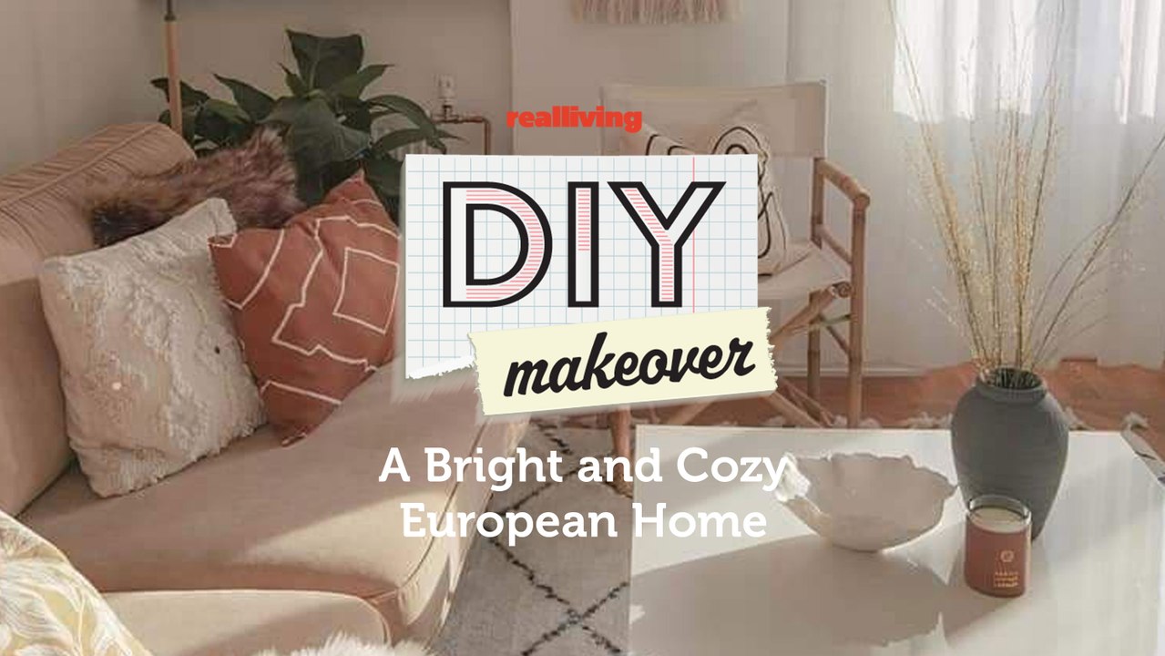 DIY Makeover: A Bright and Cozy European Home