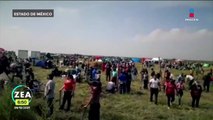 Vecinos de Santa María Tulpetlac invaden terrenos del ex Lago de Texcoco