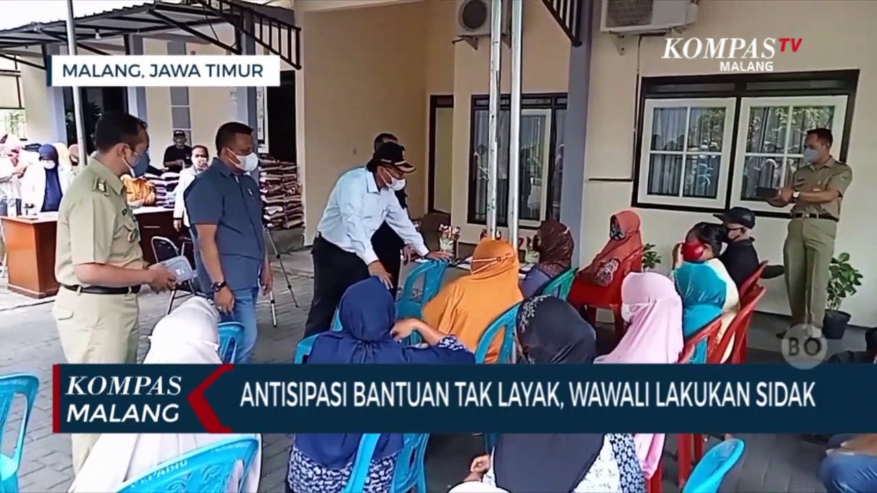 Antisipasi Beras Bantuan Tak Layak Konsumsi, Wawali Malang Cek Pembagian