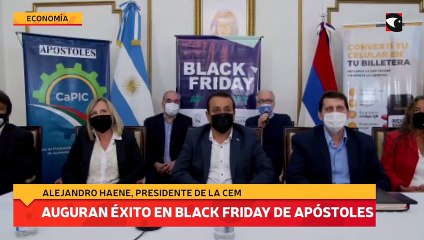 Auguran éxito en Black Friday de Apóstoles