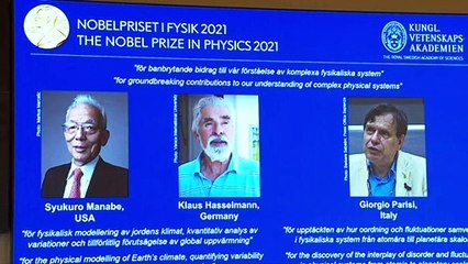 Especialistas em clima vencem o Nobel de Física