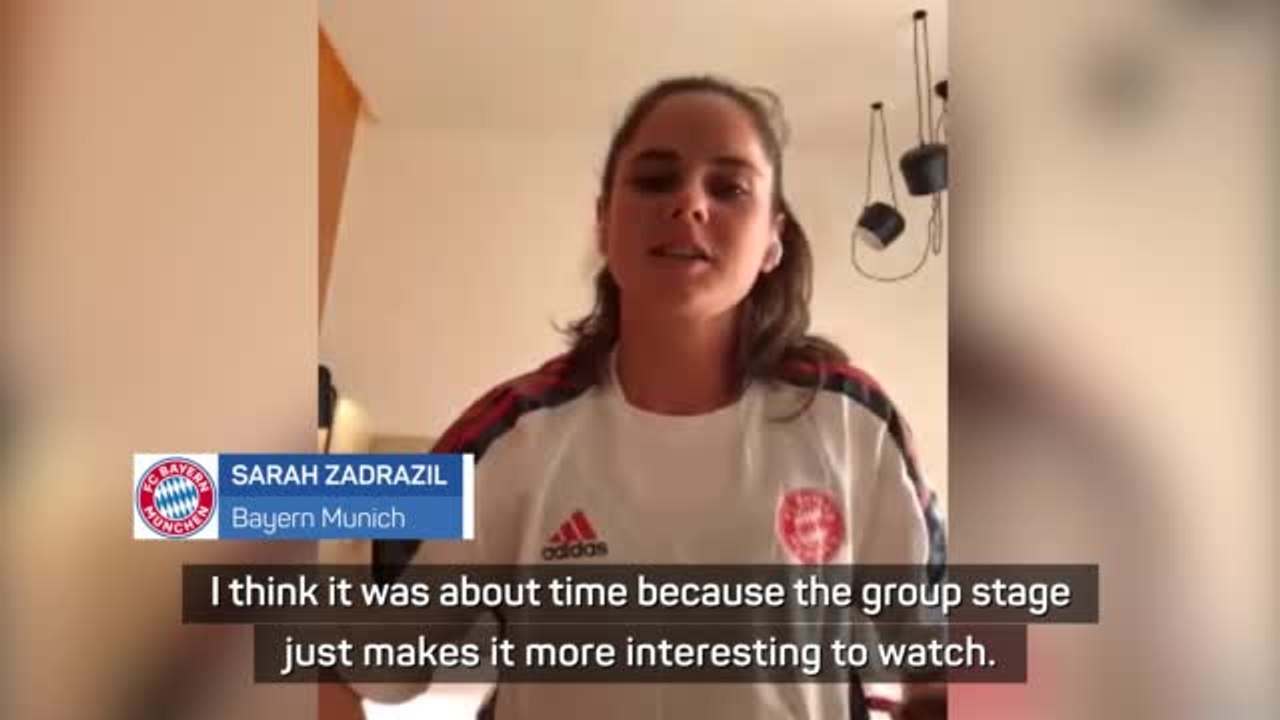 Bayern's Zadrazil praises Champions League changes ahead of new season
