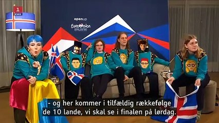 Download Video: DR1 * De 10 finalister fra semifinal 2 til finalen & Eurovision Song Contest 2021 tv sendt på Danmarks Radio