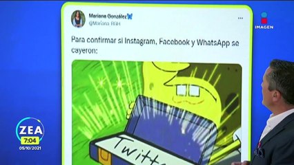 Las reacciones en Twitter tras la caída mundial de WhatsApp