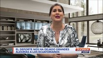 Editorial | Cristina Reyes | El deporte nos ha dejado grandes alegrías a los ecuatorianos | Octubre 4 - 2021