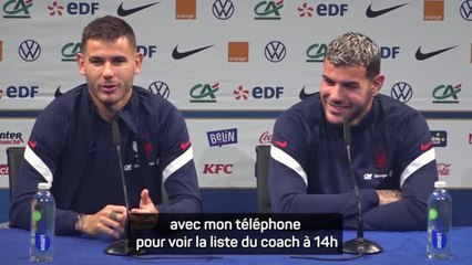 Bleus - Hernandez : "Je pêchais quand mon frère a été appelé”