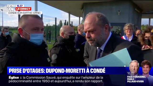 Éric Dupond-Moretti à propos de la prise d'otages: On a évité le pire