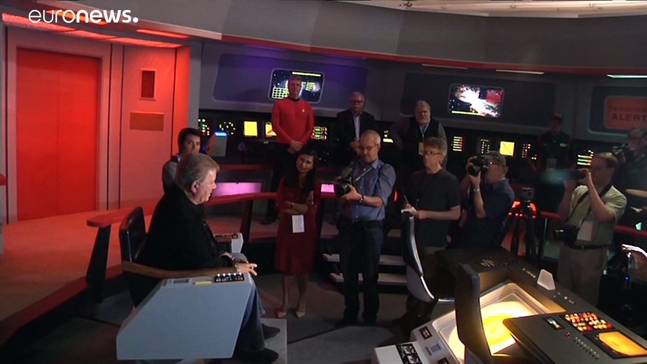 'Beam me up, Bezos!' Captain Kirk (90) fliegt mit Blue Origin ins All