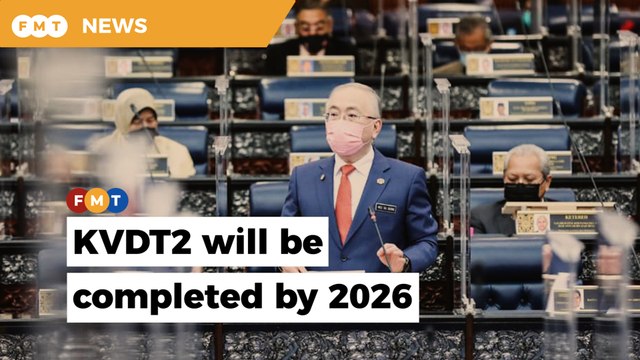 KVDT2 will be completed by 2026 as stated in the 12MP, says Wee