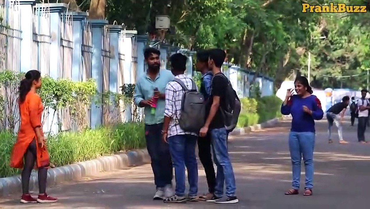 Train Horn Prank on Cute Girls Part-4 | PrankBuzz