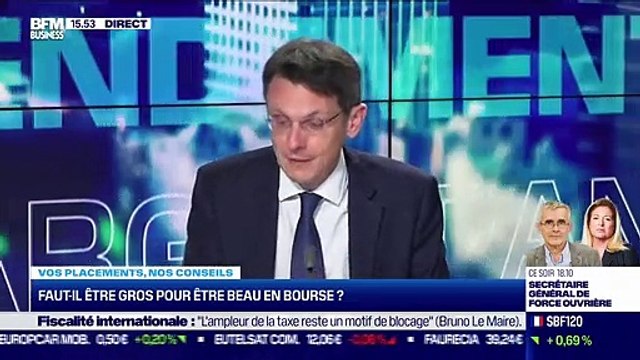 François Monnier (Investir) : Faut-il être gros pour être beau en Bourse ? - 05/10