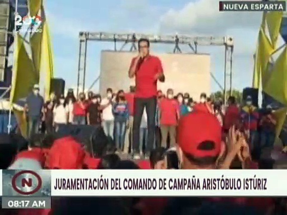 Dante Rivas: Ya está bueno de robar los recursos al pueblo vamos a construir una mejor Nueva Esparta