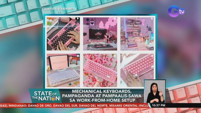 Mechanical keyboards, pampaganda at pampaalis-sawa sa work-from-home setup | SONA