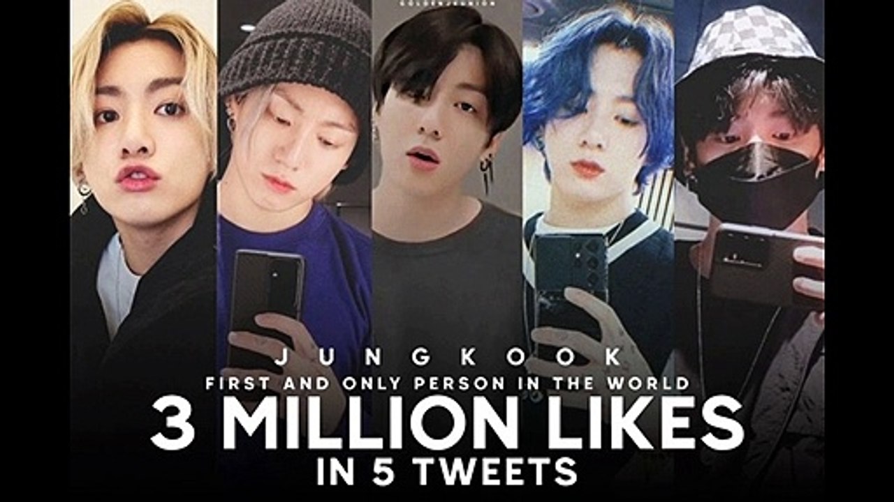 BTS Jungkook Takes Over Twitter, Becoming the World's  Only Person With 3 Million Likes On 5 Tweets!
