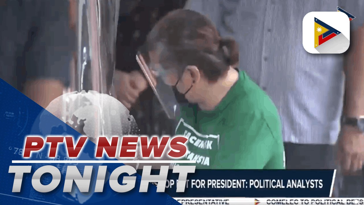 Political analysts: Mayor Sara remains top bet for president | via Daniel Manalastas  #PTVElectionTV