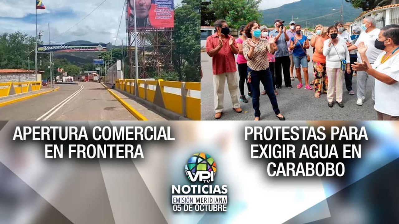 Noticias VPItv Emisión Meridiana - Martes 05 de Octubre