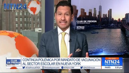 Club de Prensa Nueva York del martes 5 de octubre de 2021