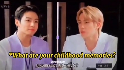 [ENG SUB] JUNGKOOK BTS THE BEST DVD JAPAN INTERVIEW!