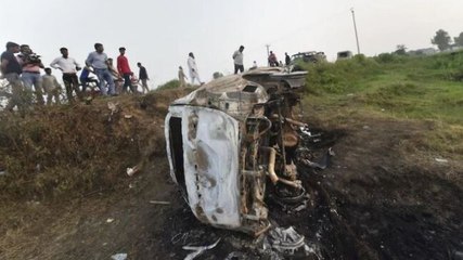 What triggered violence in Lakhimpur Kheri?