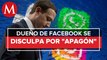 Mark Zuckerberg pide perdón por caída de Facebook, Instagram y WhatsApp