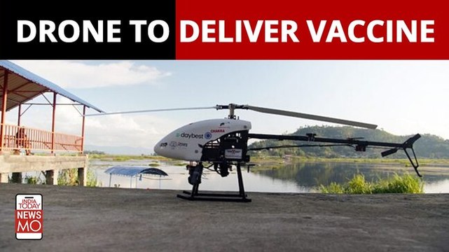 Drones will deliver vaccines 