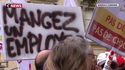 Journée de manifestation pour le pouvoir d'achat à Bordeaux