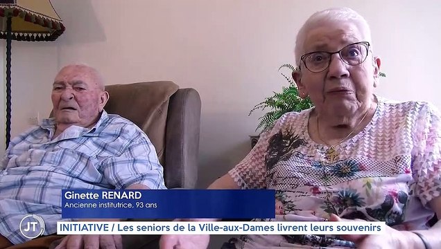 INITIATIVE / Les seniors de la Ville-aux-Dames livrent leurs souvenirs