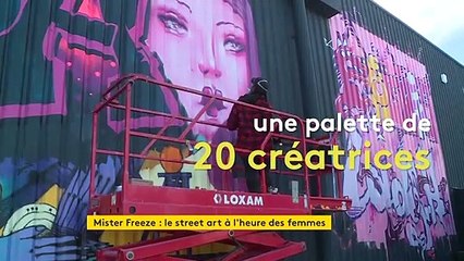 À Montauban, le festival Mister Freeze met à l'honneur le street art des femmes