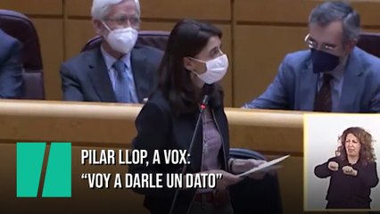 Pilar Llop coge su papel y tumba con datos el gran bulo de Vox sobre la okupación