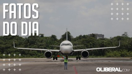 Aeronaves são recebidas com "chuva de bênçãos" no Aeroporto Internacional de Belém