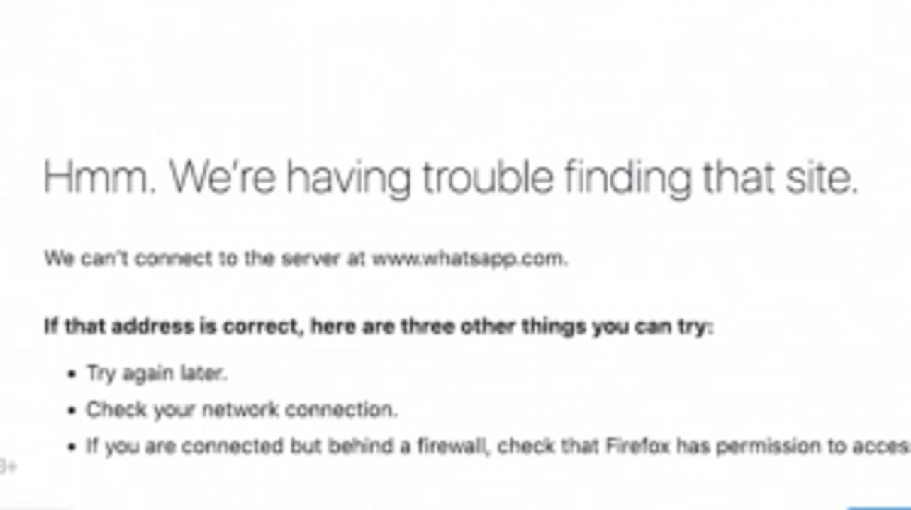Facebook Back Online After Global Outage