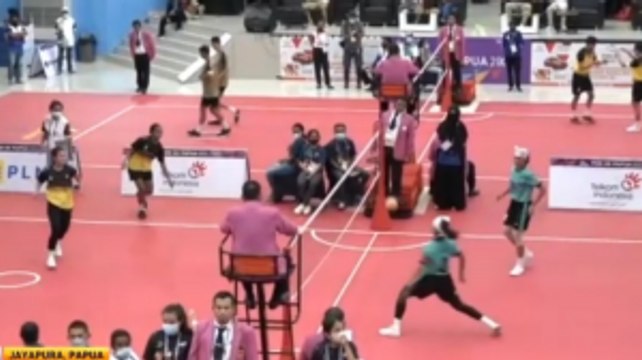 Si Kembar Lena-Leni Targetkan Emas Sepak Takraw PON Papua