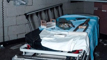 Terk edilmiş hastanede esrarengiz detay! Ameliyathanede yepyeni malzemeler bulundu