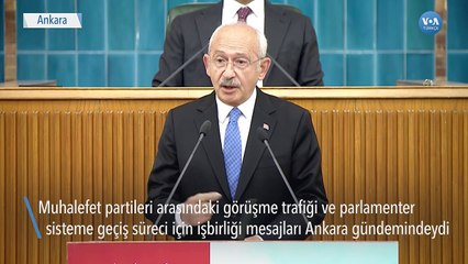 Muhalefetten Parlamenter Sistem Hazırlığı