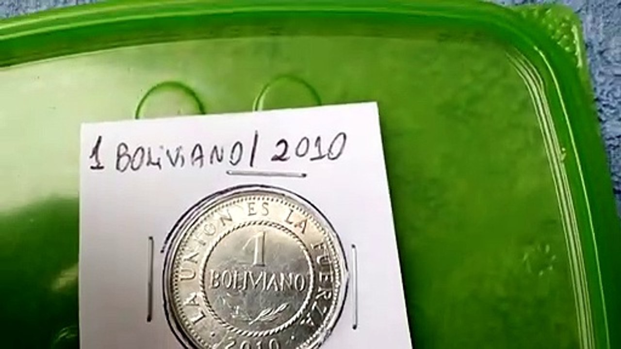 1 BOLIVIANO DA BOLÍVIA 2010