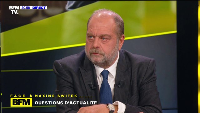 Éric Dupond-Moretti: J'ai tout fait pour réconcilier les syndicats de policiers et la justice de notre pays