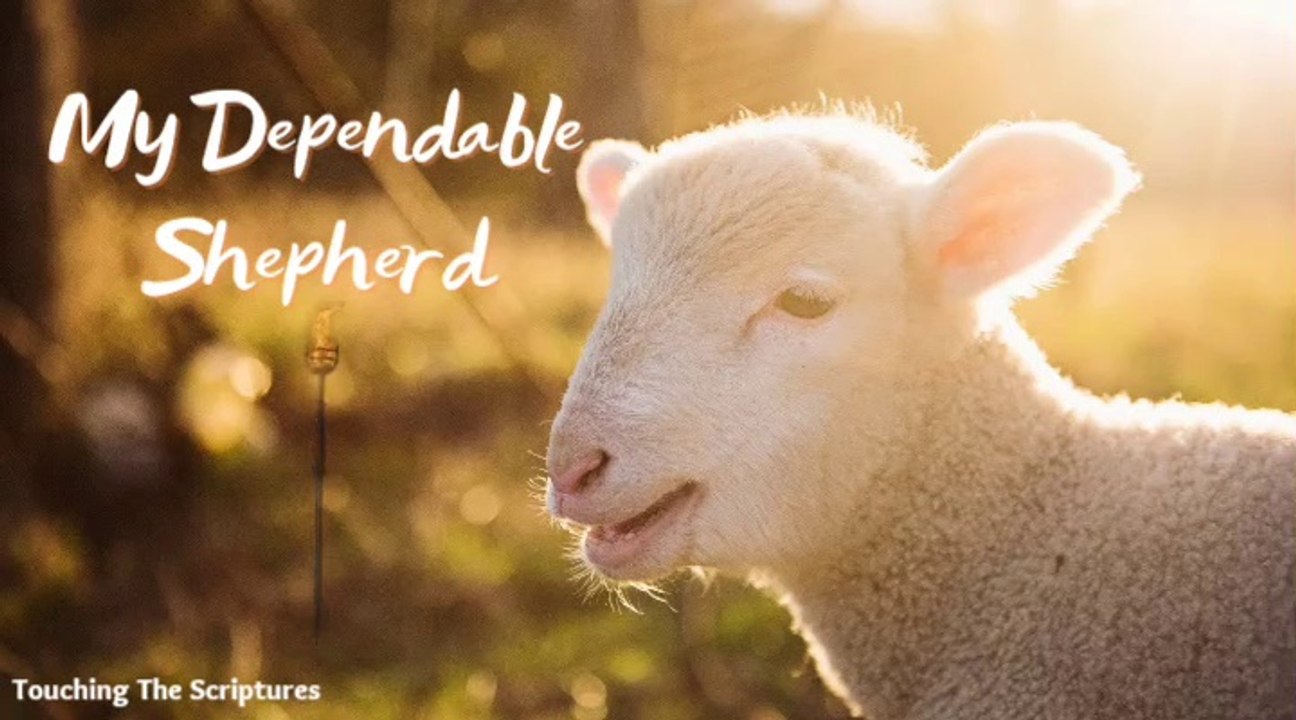 MY DEPENDABLE SHEPHERD || LIQUID SCRIPTURES || TOUCHING THE SCRIPTURES
