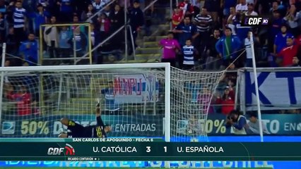 U. Católica 3 - 1 U. Española 2018