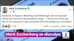 Mark Zuckerberg se disculpa por caída mundial de WhatsApp, Facebook e Instagram