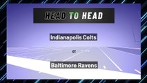 Indianapolis Colts at Baltimore Ravens: Over/Under