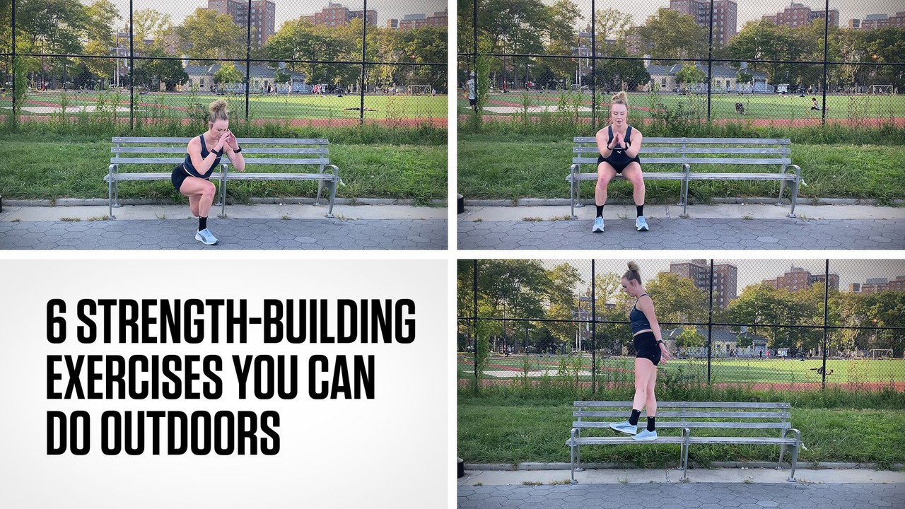 6 Strength-Building Exercises You Can Do Outdoors