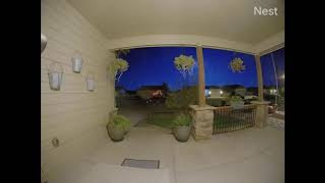 Doorbell Camera Captures Meteor Lighting Up the Sky