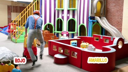 Blippi aprende los colores para niños pequeños y hace camisetas tie-dye | aprende con blippi |