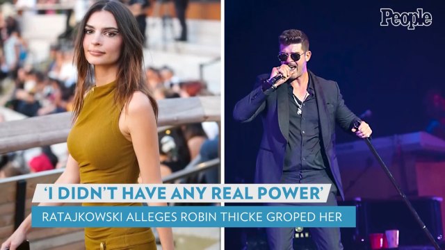 Emily Ratajkowski Accuses Robin Thicke of Groping Her on Set of 'Blurred Lines' Video in New Book: Report