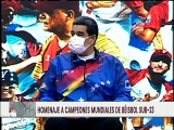 Jefe de Estado condecora a Campeones Mundiales de la Selección venezolana de Béisbol Sub-23.