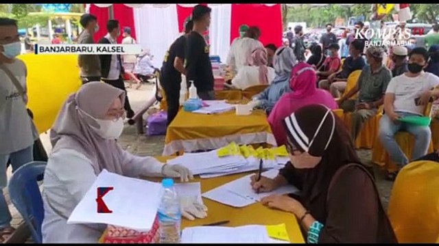 Vaksin Menumpuk, Pemkot Banjarbaru Akui Vaksinasi Terkendala SDM Sehingga Belum Optimal